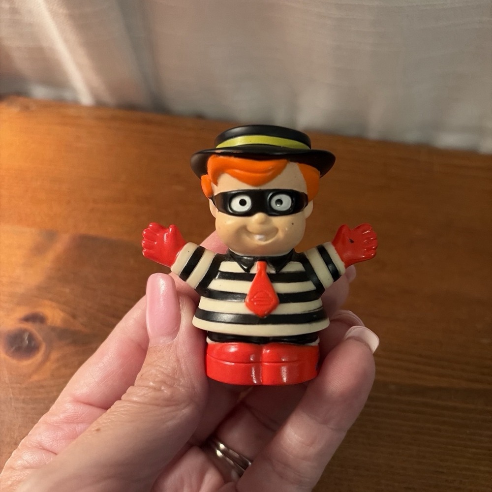 2005 Fisher Price Little People McDonalds Hamburgler Figure Toy